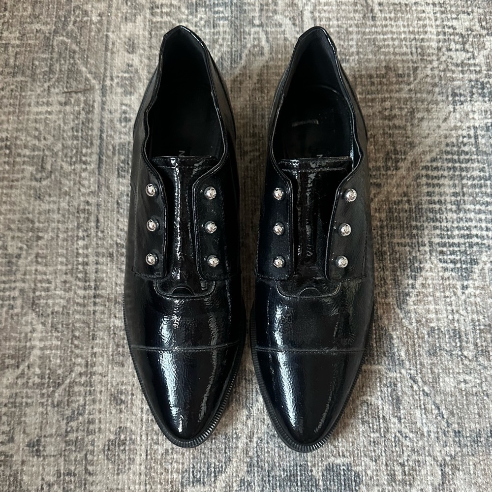 Nine West Patent Leather Oxfords NWOB